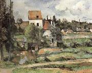 Paul Cezanne Le Moulin sur la Couleuvre a Pontoise USA oil painting artist